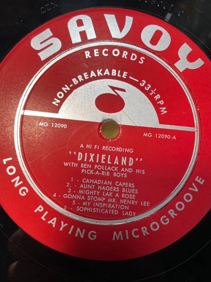 Dixieland Ben Pollack & His Pick-A-Rib Boys featuring Jack Teagarden Savoy Foto 4 de 4