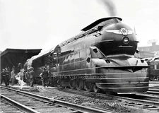 Pennsylvania Railroad Photo PRR 3768 Steam Locomotive Pacific 4-6-2 train 8 x 10
