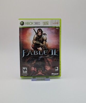 Fable II 2 (Microsoft Xbox 360, 2008) W/ Manual