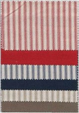 44/45" Woven Ticking Fabric - By The Yard Various Colors Premium