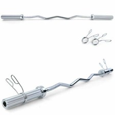 SBARRA BILANCIERE OLIMPICO PROFESSIONALE 1,20m 50mm PESI PROFILO EZ NUOVO