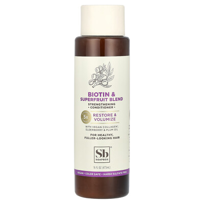 Strengthening Conditioner, Biotin & Superfruit Blend, 16 fl oz (473 ml)