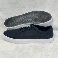 Fila Morales Men's Size 11 Shoes Black Canvas Low Top Sneakers 1CM01544-013