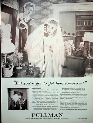 Original train AD: ''But you've got to get here tomorrow!'' #Pullman