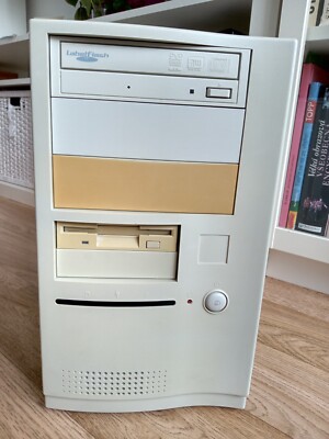 Vintage retro DOS gaming computer - Intel Celeron 300MHz + 128MB RAM + SB AWE64