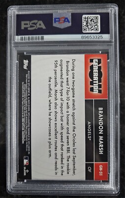 2022 Topps Series 2 - Generation Now Brandon Marsh #GN-31 (RC) for