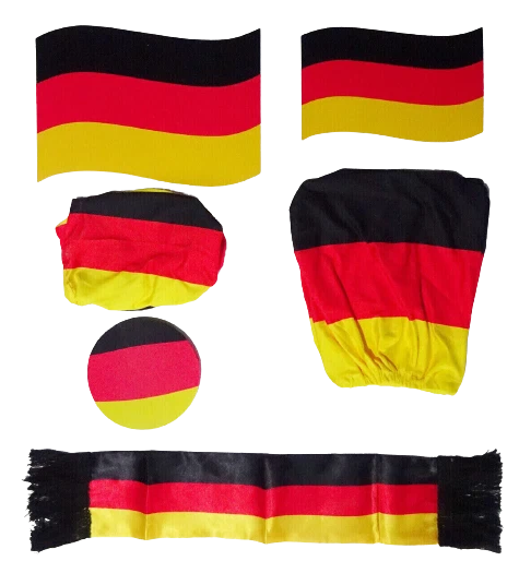 DFB Deutschland Fanartikel für Lkw / Pkw Fahne Schwarz Rot Gold Nationalflagge
