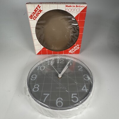 Vintage Küchen Wanduhr. Legende. 70er 80er Jahre Originalkarton. 20cm Neuzustand 