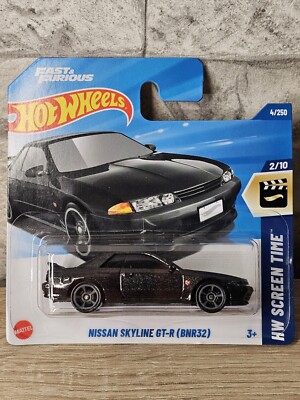 Hot Wheels Nissan Skyline GT-R BNR32, 2025, HW SCREEN TIME, 4/250, NEU & OVP