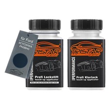 Autolack Lackstift für Ford 3CYCWWA PN3BH0 Atlantikblau Metallic Basis Klarlack