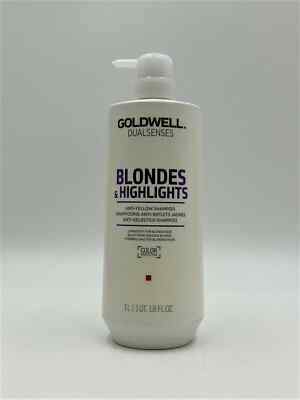 Goldwell Blondes & Highlights Anti-Yellow Shampoo 33.8 oz