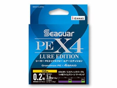 Seaguar PE X4 Lure Edition 150m Sea Fishing Braided line