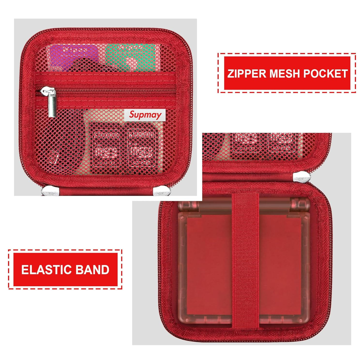 Supmay Hard Carrying Case for RG35XXSP Retro Handheld Game Console, Retro Game T