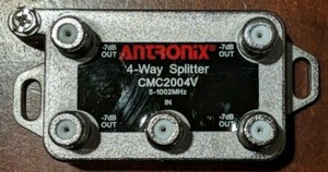 Antronix CMC2004V 4-Way Splitter, 5-1002Mhz