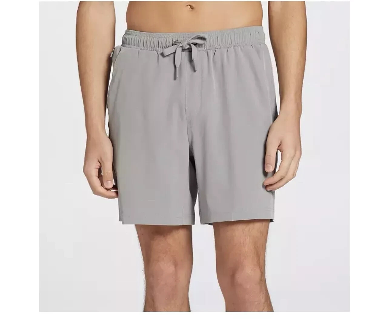 VRST Mens Athletic 5 Все в шортах, Серебристая тень, XXL