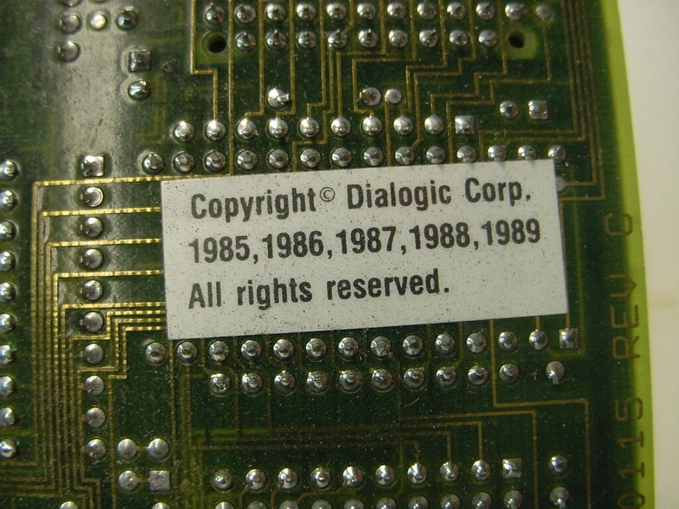 DIALOGIC CARD D/41B - Image 4 of 4