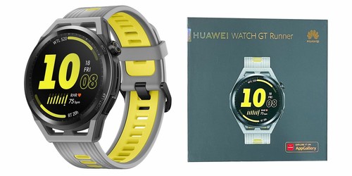 HUAWEI WATCH GT Runner 46mm GPS Smartwatch (Gray) - Dual-Band Five-System  GNSS 6941487240272 | eBay