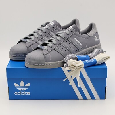 IE6115 NEIGHBORHOOD adidas Originals Superstar 2005 Grey Footwear White  (Men's)