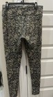 Soft Surroundings Leggings Pants Ankle Womens Medium Artsy Print Inner Pocket — photo 6