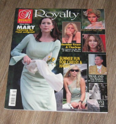 Royalty Monthly magazine Vol 20 #5 Princess Mary CHELSY DAVY 