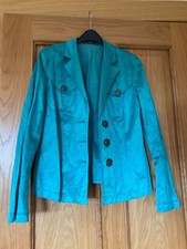 New Passport Long Sleeved Jade Green Jacket Size 40 (14)