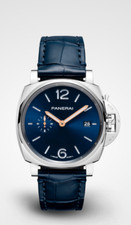 Panerai Luminor Due Steel Blue Sandwich Watch 2024 Luminor Collection PAM 01274