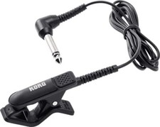 KORG CM-300 Contact Microphone for Tuners, Black, CM-300-BK