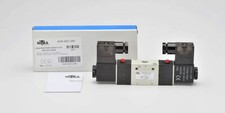 NEW NITRA 3-WAY DOUBLE SOLENOID VALVE 1/8NPT AVS-3221-24D AUTOMATION DIRECT 24V