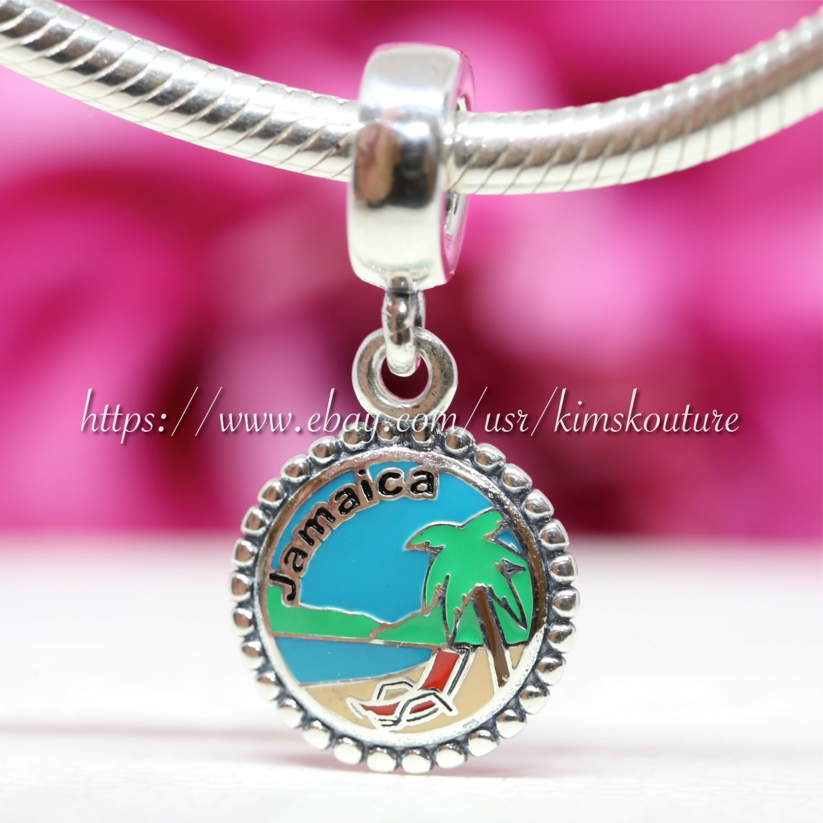 Pandora No Problem Jamaica Exclusive Charm