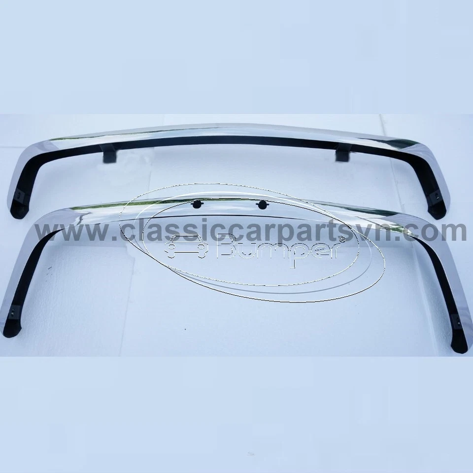 Lancia Flavia 2000 Coupé (1969-1971) bumpers by stainless steel New — 第 4/4 张图片