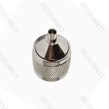 10Pcs N Type Male Plug to MCX Female Jack Straight RF Coaxial Connector Adapter