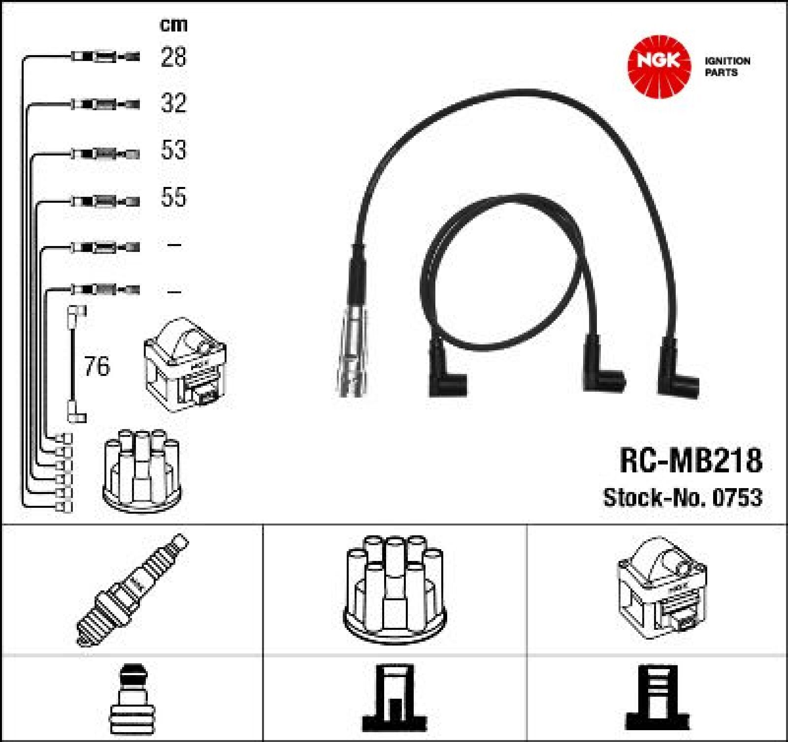 STARK Zündleitungssatz SKIC-0030397 - Passend Für Ford Fiesta, Mondeo, Mazda 5/6