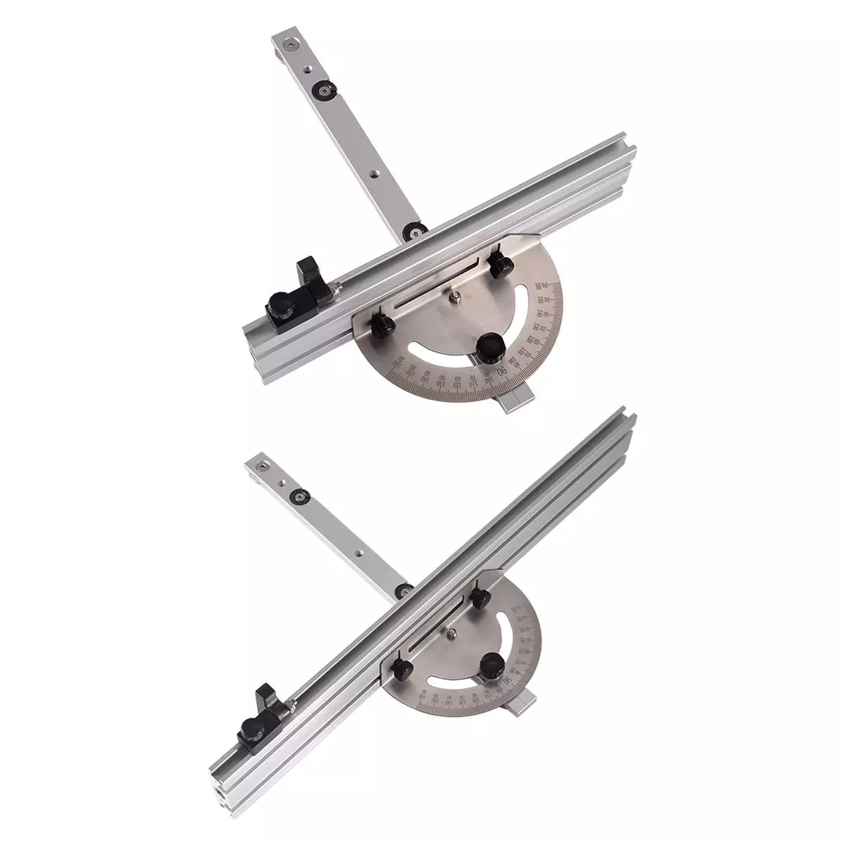 Table Saw Miter Gauge with Miter Fence DIY Woodworking Tools for Router Tables