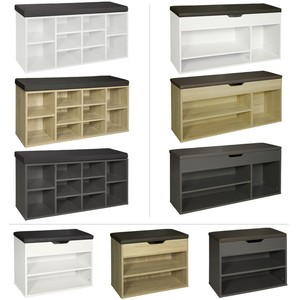 Sitzbank Schuhschrank Schuhbank Schuhablage Klappe Bank Farbauswahl 3 Modelle Ebay