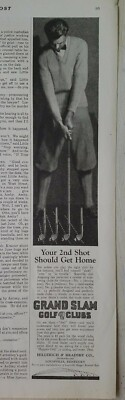 #ad #ad 1926 Hillerich amp; Bradsby Grand Slam golf clubs second shot should get home ad $9.99