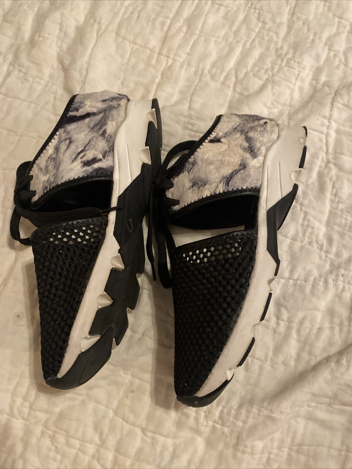 Sneaker donna ALL BLACK STUPEFACENTI MESH taglia 37 6 5 nero bianco pony hair? Us intime ottimeioni c 166