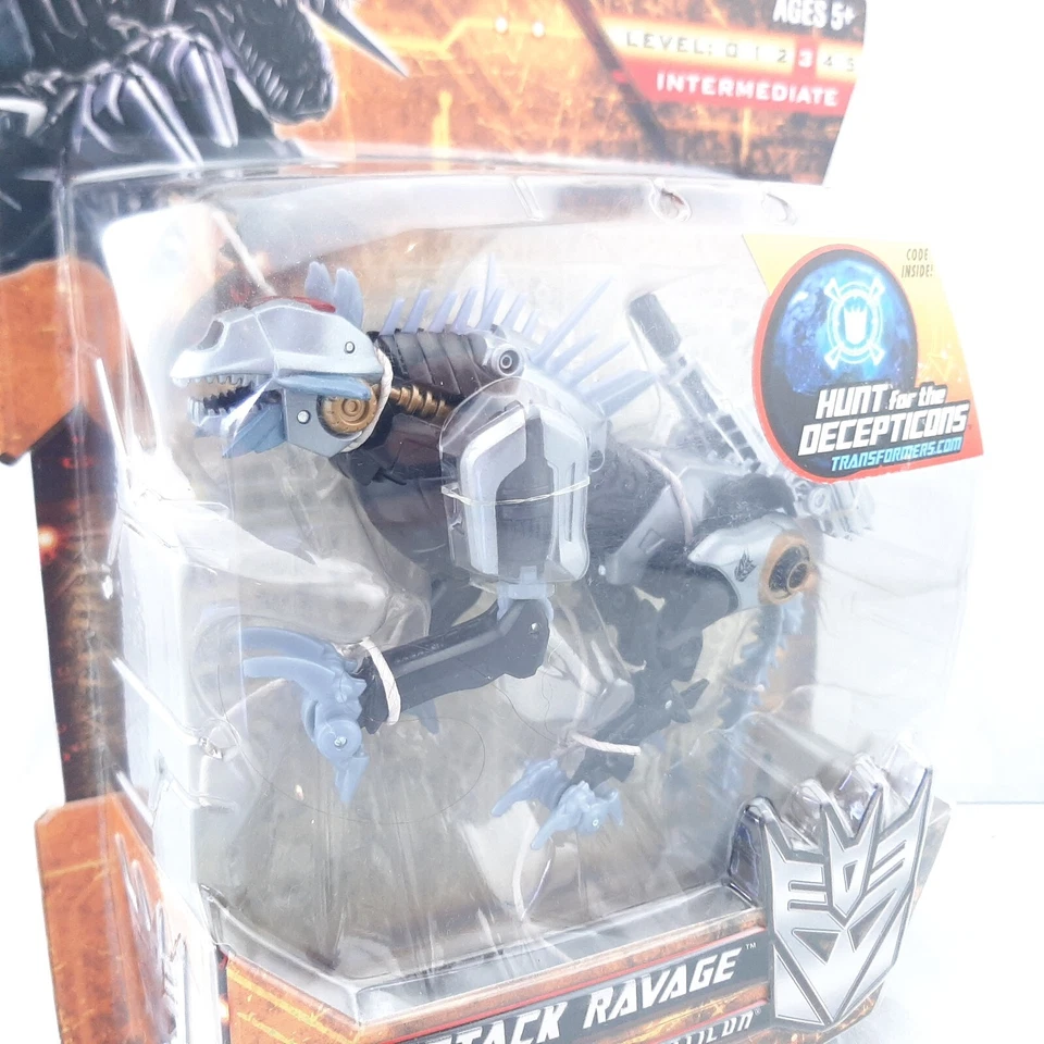 Transformers Hunt for the Decepticons Sea Attack RAVAGE Action Figure NEW 2010 - Image 2 of 4