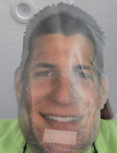 Brand New See-Through New England Patriots Rob Gronkowski Bleacher Mask — photo 6