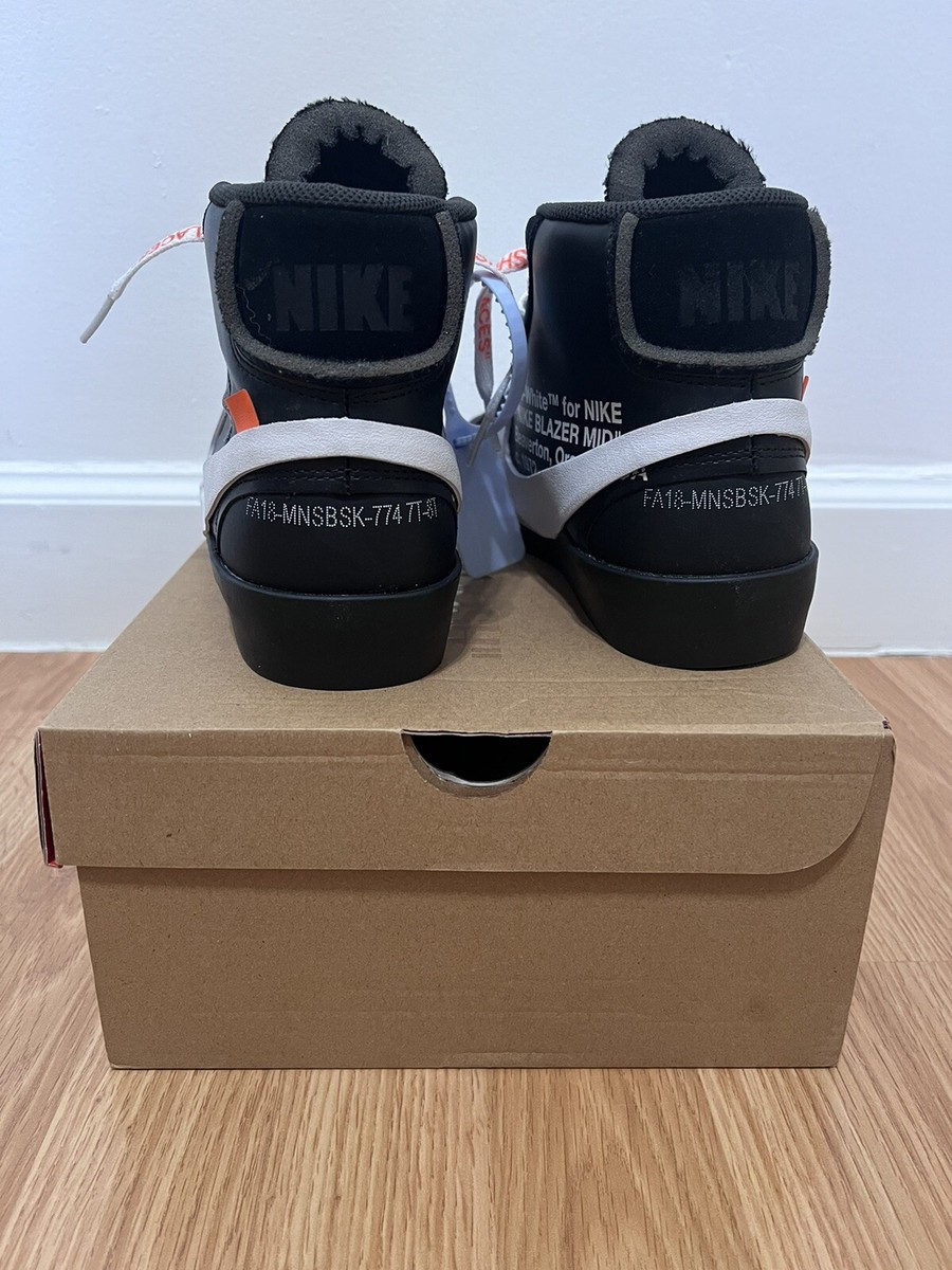 イヴ Size 8 - Nike Blazer Mid x OFF-WHITE 'Grim Reapers' 2018