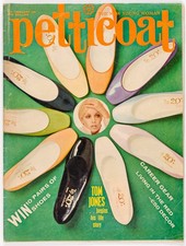 Twiggy CLARK'S SHOES Tom Jones PETTICOAT February 1967 Samantha Juste THE GODS