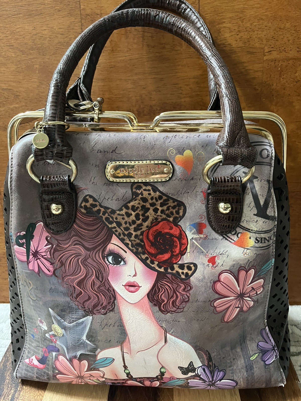Nicole Lee Designer Handbag Crossbody