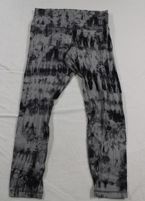 Lululemon Pants Womens Medium High Rise Tie Dye Yoga Leggings Athletic Workout