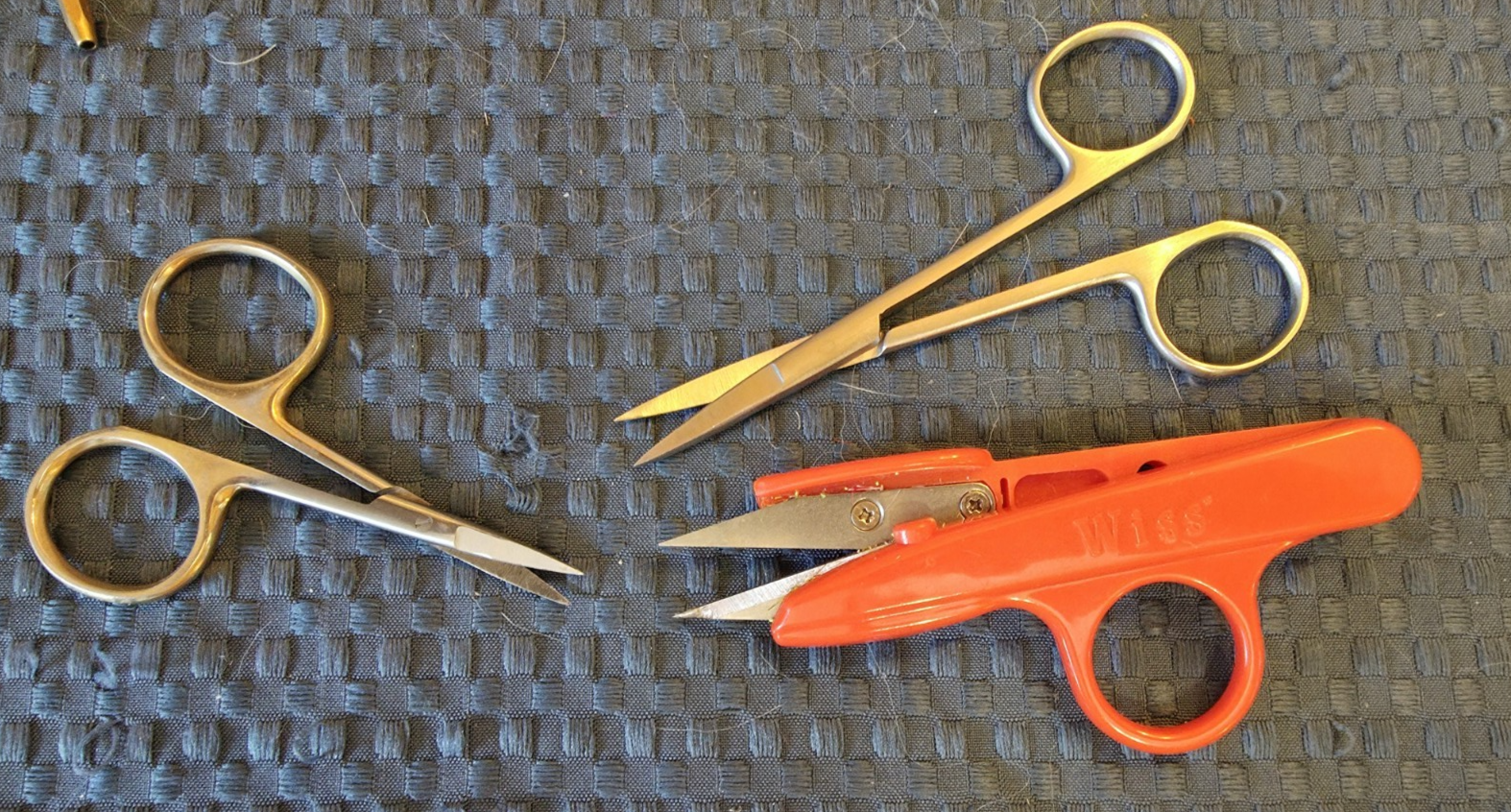 Premium Lot of Fly Tying Tools-Sunrise Vise w/Clamp-Bobbin Holders ...