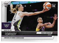 Paige Bueckers ROOKIE 2025 Panini Instant #239 SP /2566 Wings Scoring Record