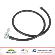 39.37'' Tire Inflator Pump Hose with Locking Air Chuck for Car and Motorcycle