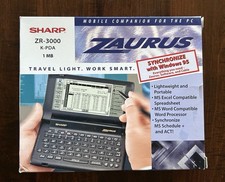 Sharp Zaurus ZR 3000 Mobile PC Companion NIB Rare