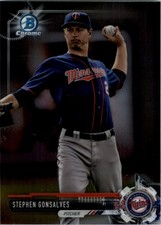 2017 Bowman Chrome Prospects #BCP44 Stephen Gonsalves - BB