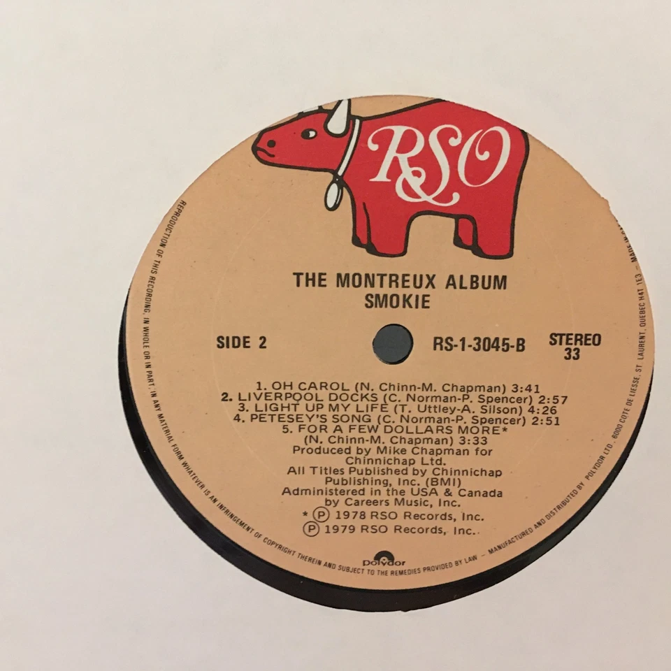 SMOKIE LP The Montreux Album - Image 3 of 4