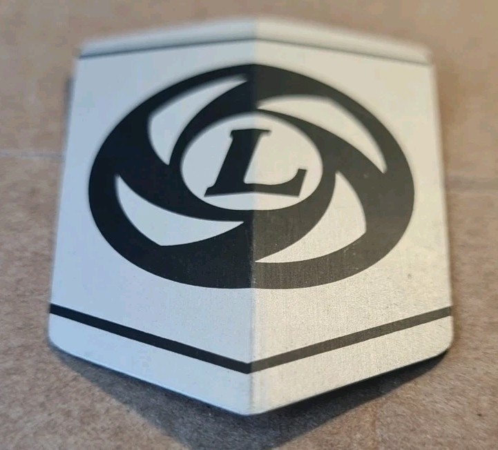 Classic British Leyland Mini Shield Badge Insert NOS