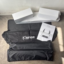 Kshioe Photography Studio Soft box Lighting Kit With Bulb, Stand, And Bag